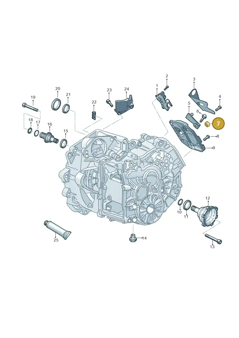 014301485 — Skoda Superb Combi (2023-) diagram 827345110, position 7