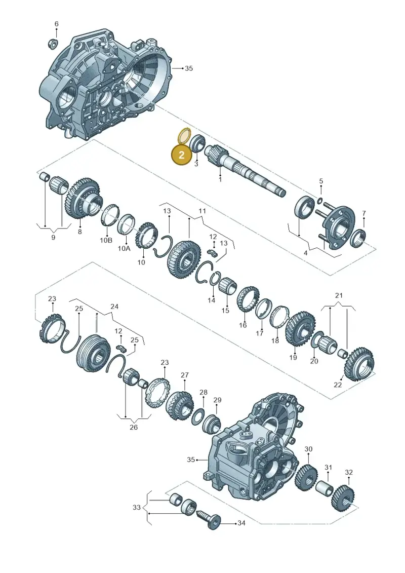 020398391 — Skoda Superb (2013-2015) diagram 409311400, position 2