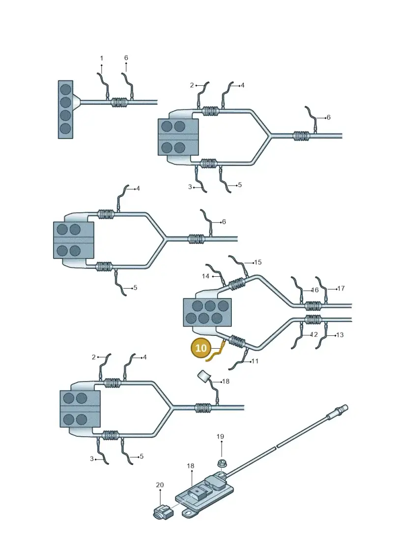 022906262AN — Skoda Superb (2013-2015) diagram 632906100, position 10
