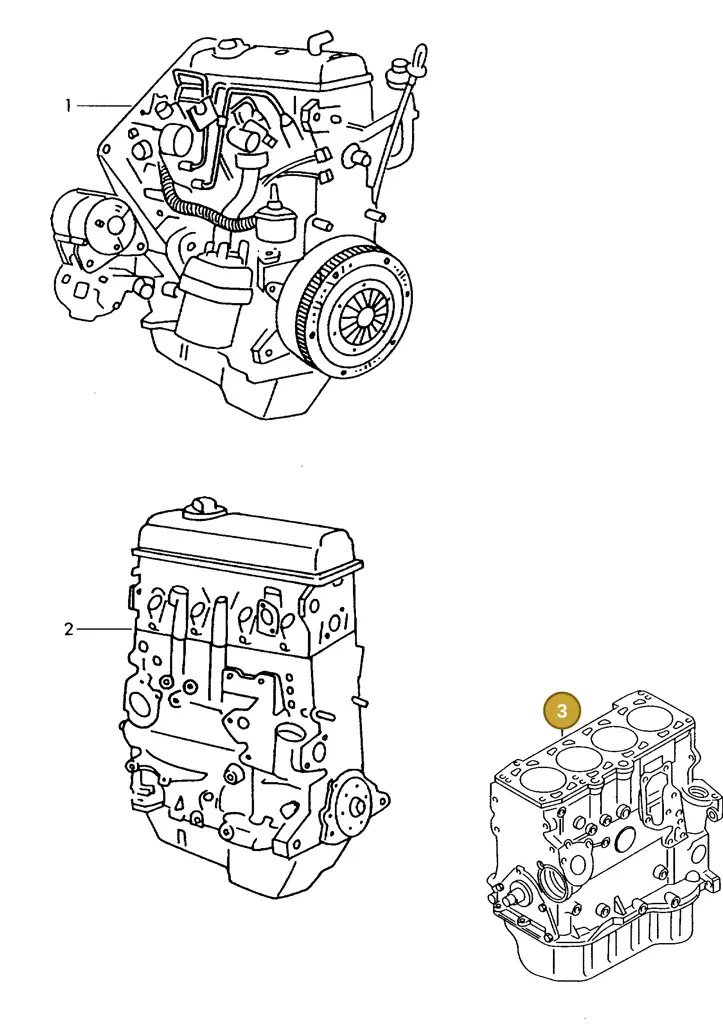 028100104CX — Skoda PICK UP (1995-2001) diagram 101100200, position 3