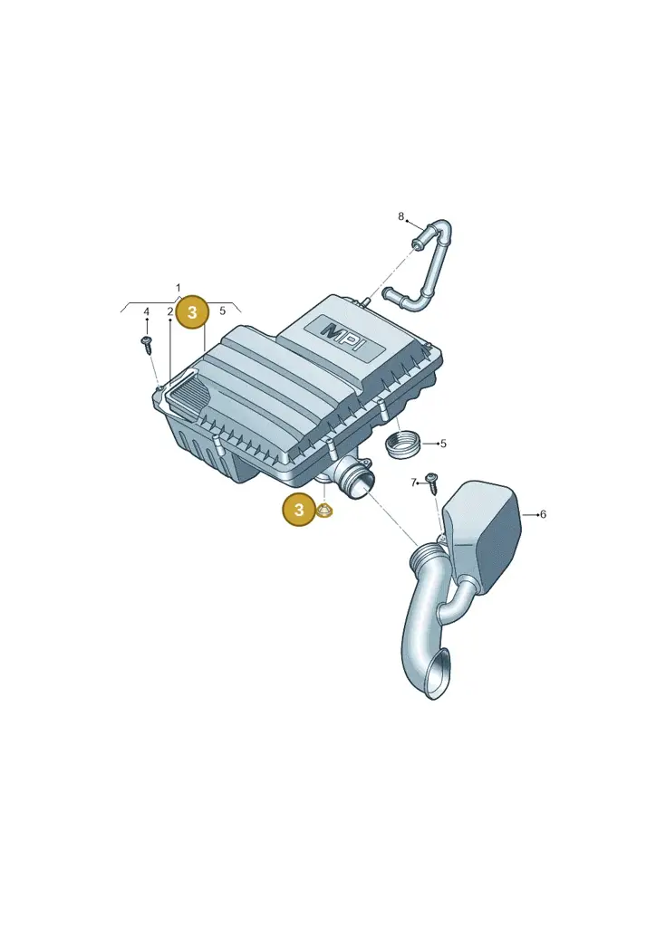 028103638P — Skoda Kamiq (2019-) diagram 773129200, position 3