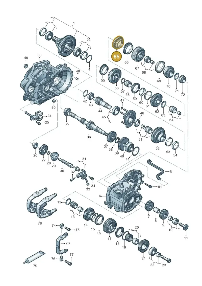 02A311129CH — Skoda Kamiq (2019-) diagram 827320030, position 65