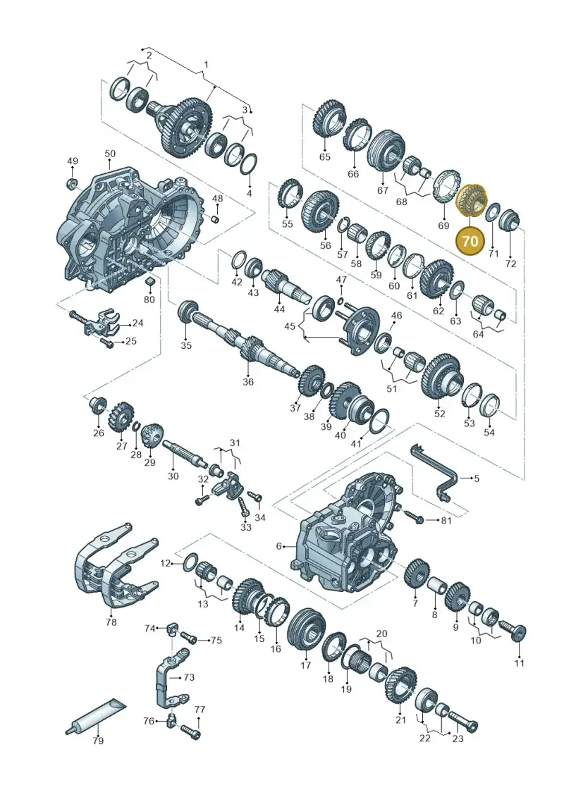 02A311145CA — Skoda Kamiq (2019-) diagram 827320030, position 70