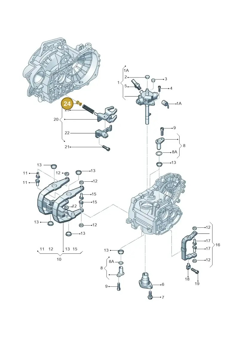02A311614 — Skoda Yeti (2013-2017) diagram 767311910, position 24