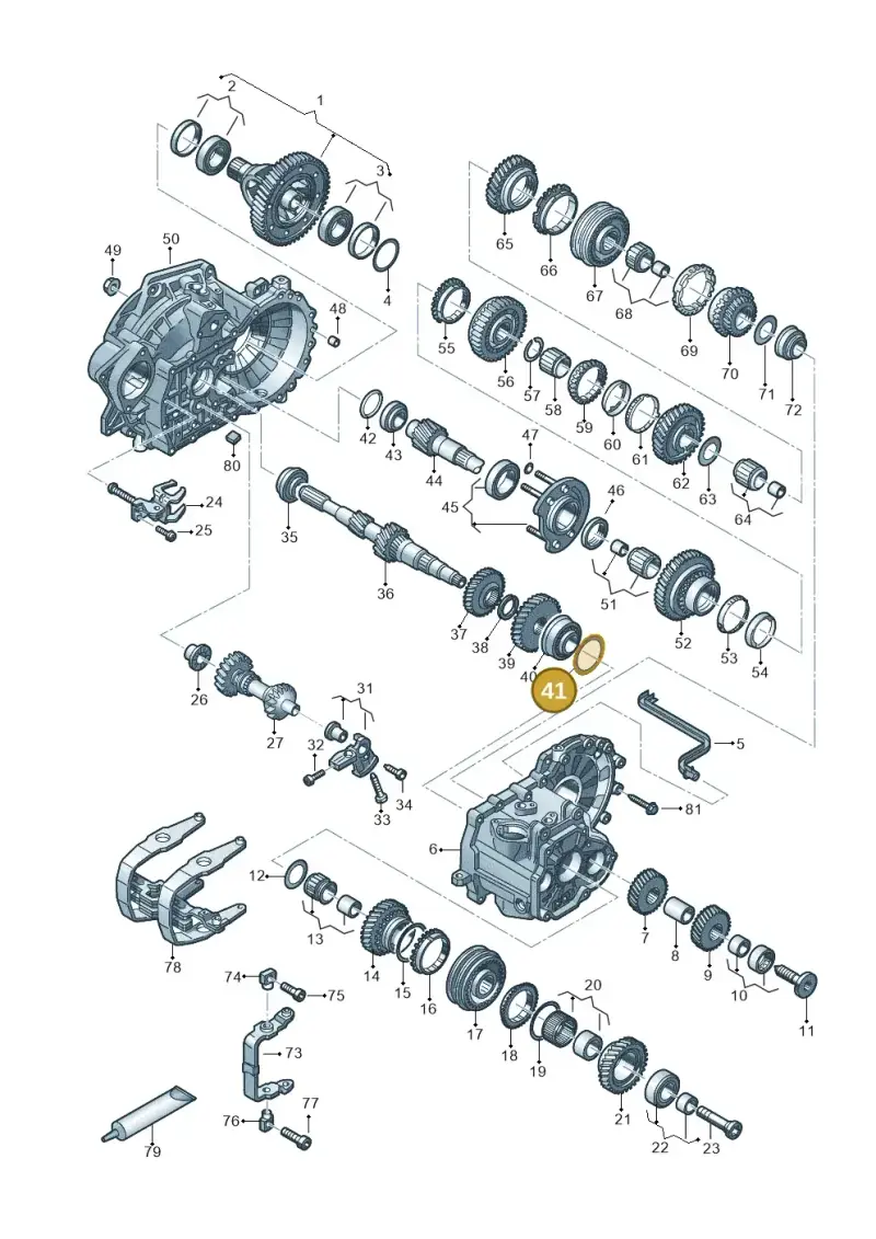 02A398140 — Skoda Kamiq (2019-) diagram 2gk300352, position 41