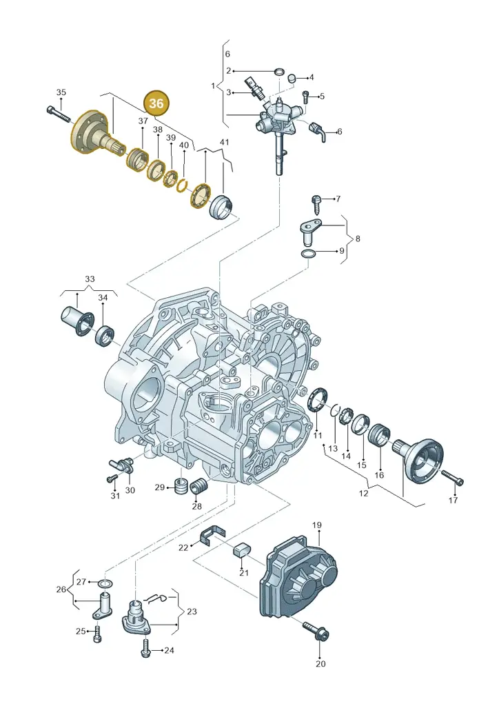 02A409343G — Skoda Kamiq (2019-) diagram 827320020, position 36