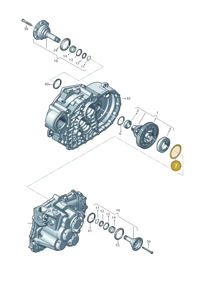 02B409210B — Skoda Yeti (2013-2017) diagram 694409300, position 7