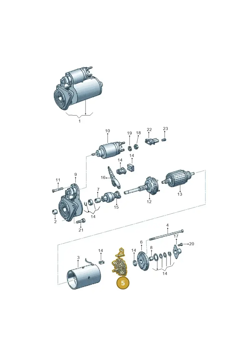 02B911209 — Skoda FABIA/COMBI            05> (2004-) diagram 117911100, position 5