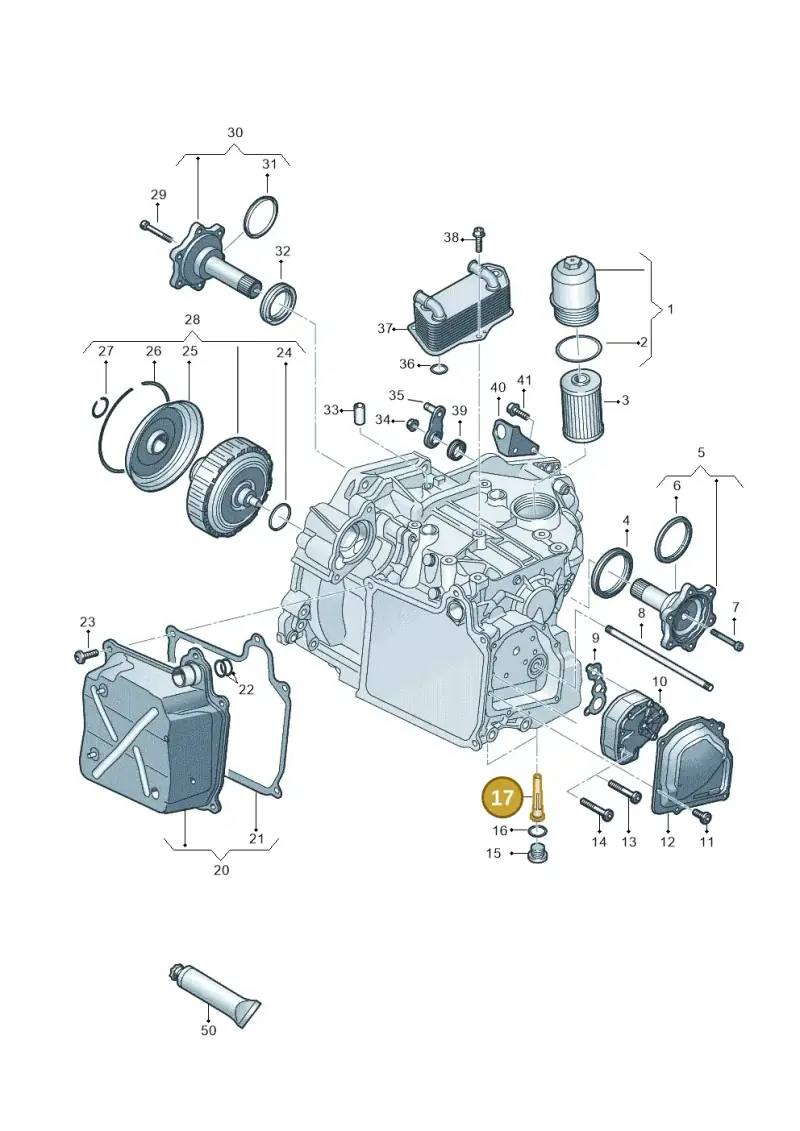 02E321363B — Skoda Kodiaq (2018-2022) diagram 827355050, position 17