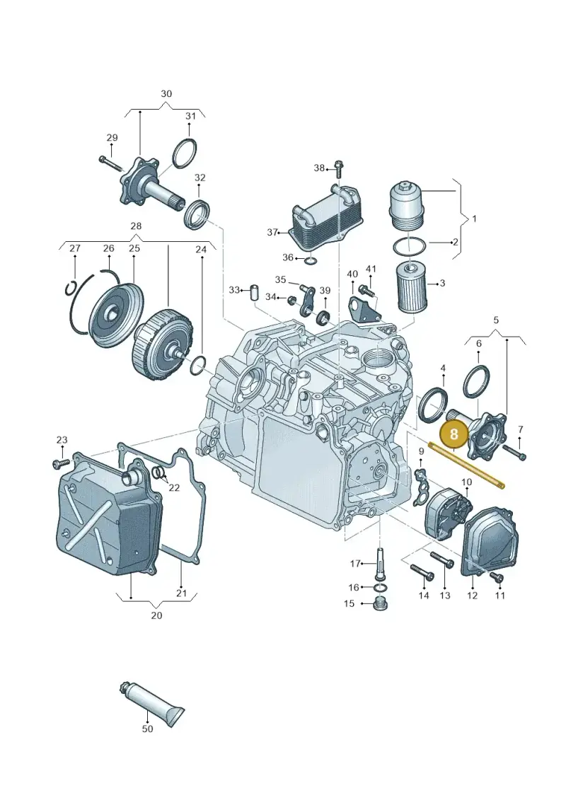 02E323561C — Skoda Kodiaq (2018-2022) diagram 827355050, position 8