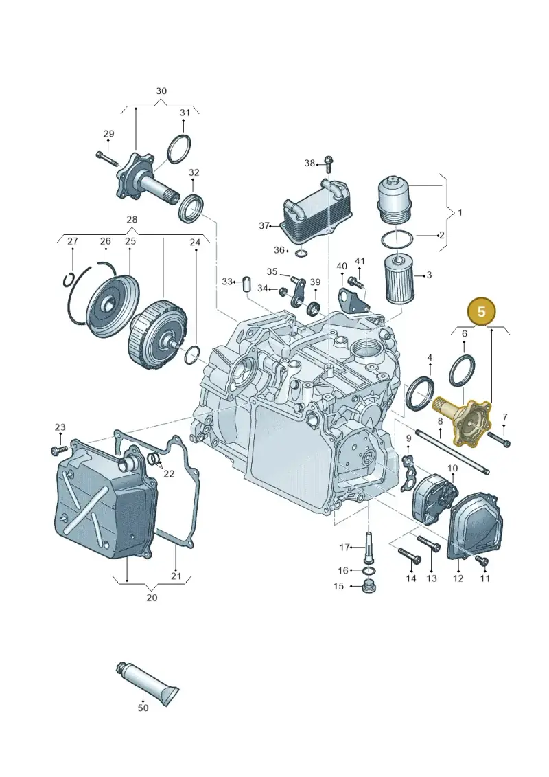 02E409343C — Skoda Karoq (2017-2022) diagram 827355050, position 5
