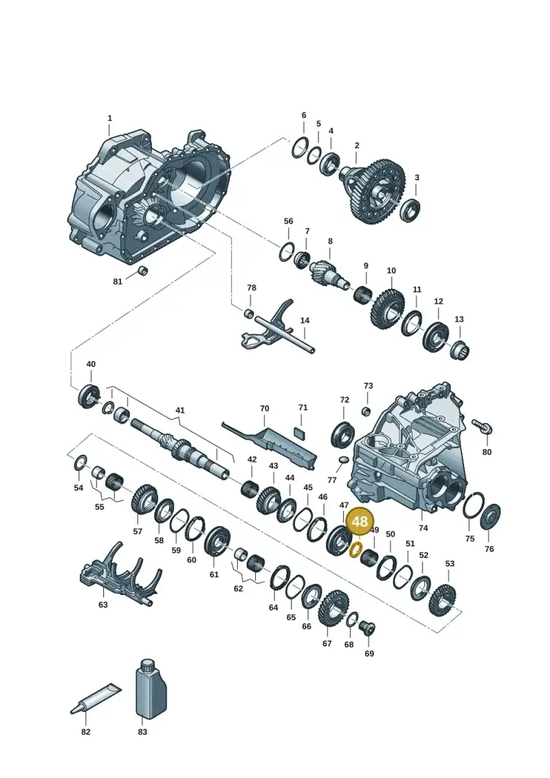 02F311187D — Skoda Kamiq (2019-) diagram 2ga311150, position 48