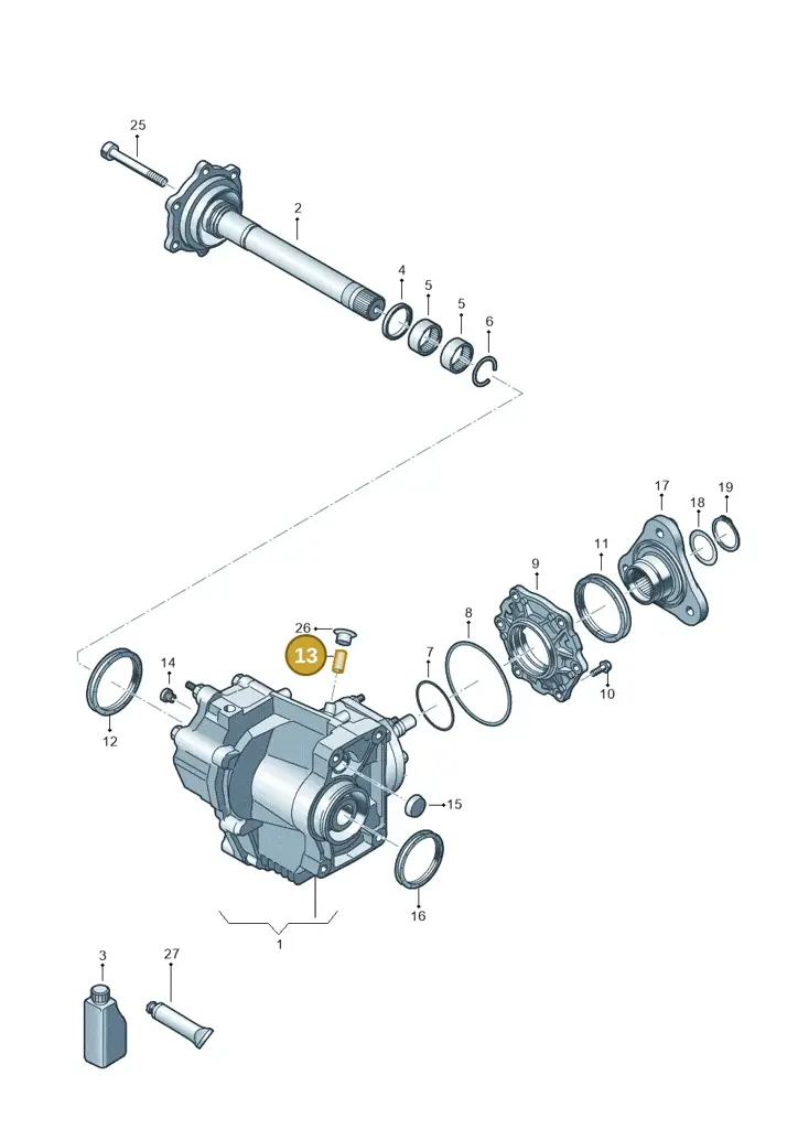 02H409275A — Skoda Kodiaq (2024-) diagram 409053031, position 13