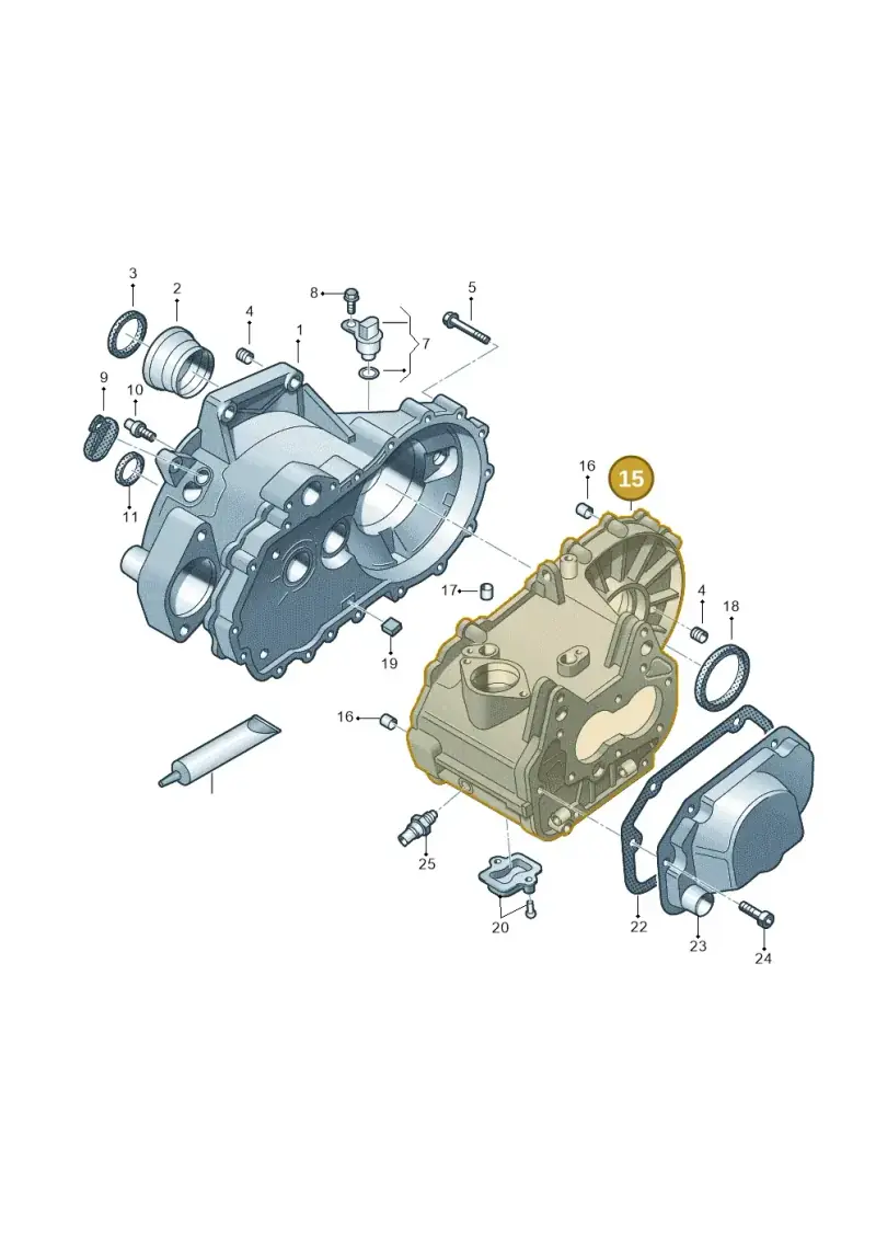02T301103AE — Skoda Roomster (2010-2015) diagram 225301330, position 15