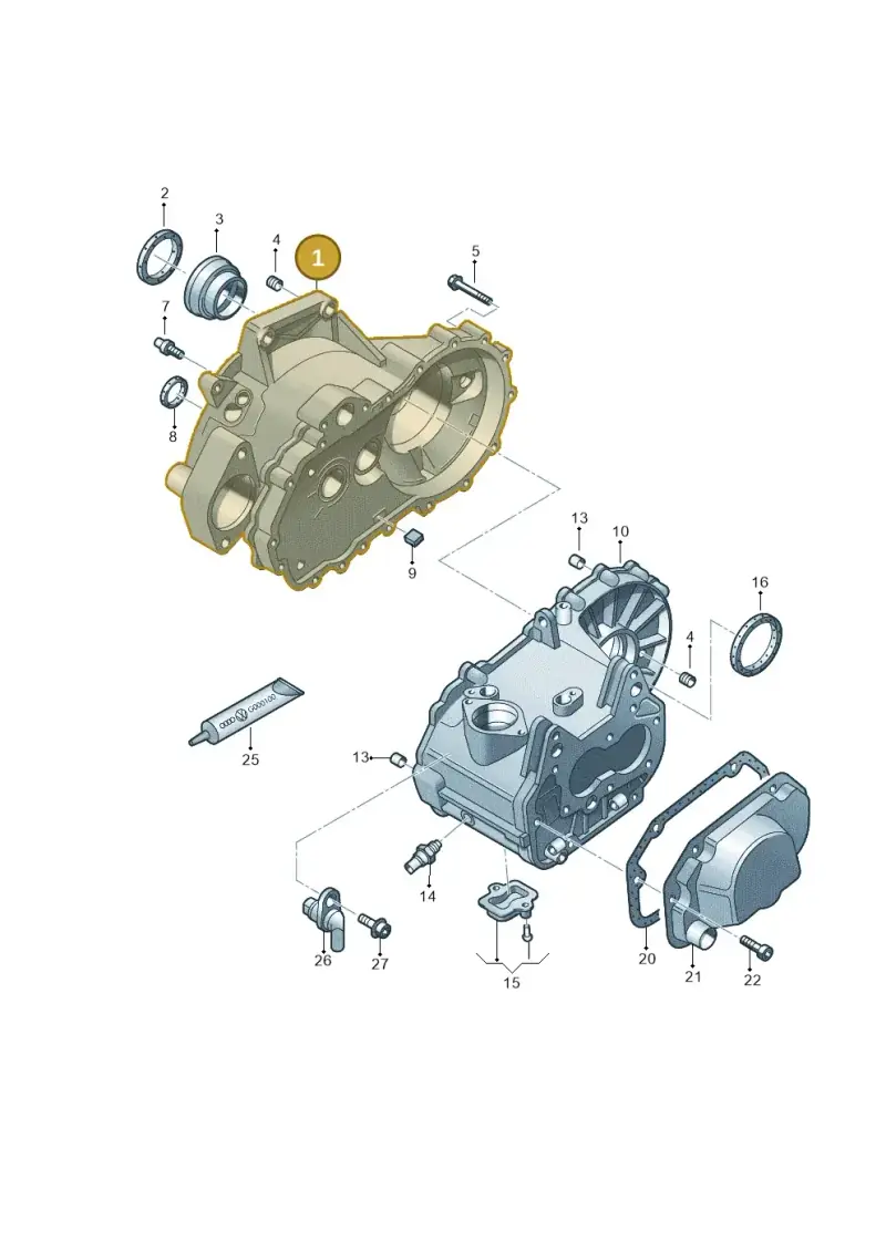 02T301107AG — Skoda Fabia (2014-2022) diagram 746301310, position 1
