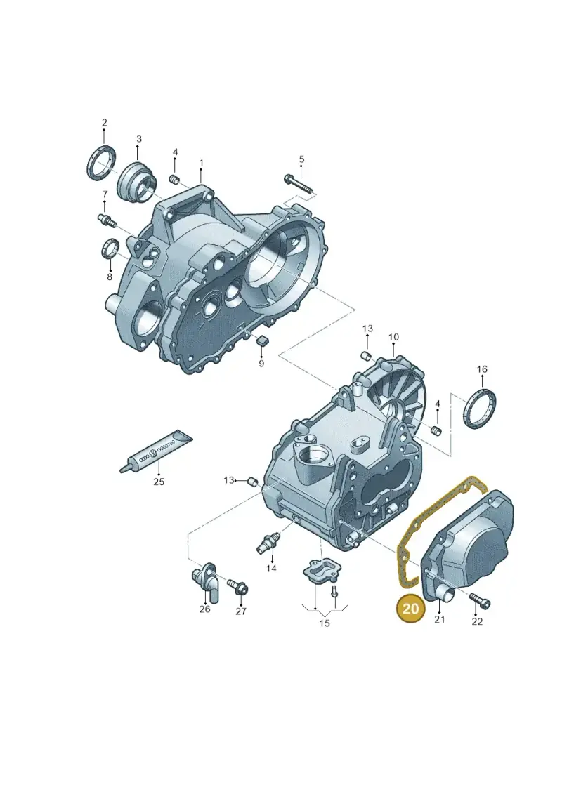 02T301215A — Skoda Fabia (2014-2022) diagram 746301310, position 20