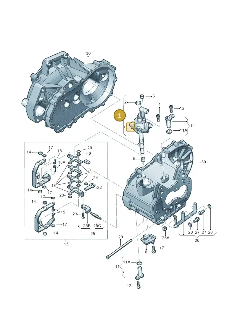 02T301230J — Skoda ROOMSTER               06> (2006-) diagram 225311840, position 1