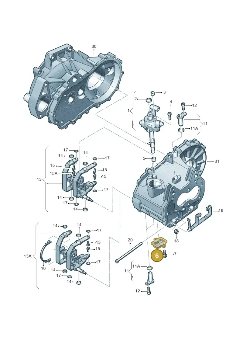 02T301252B — Skoda Superb (2013-2015) diagram 747311880, position 6