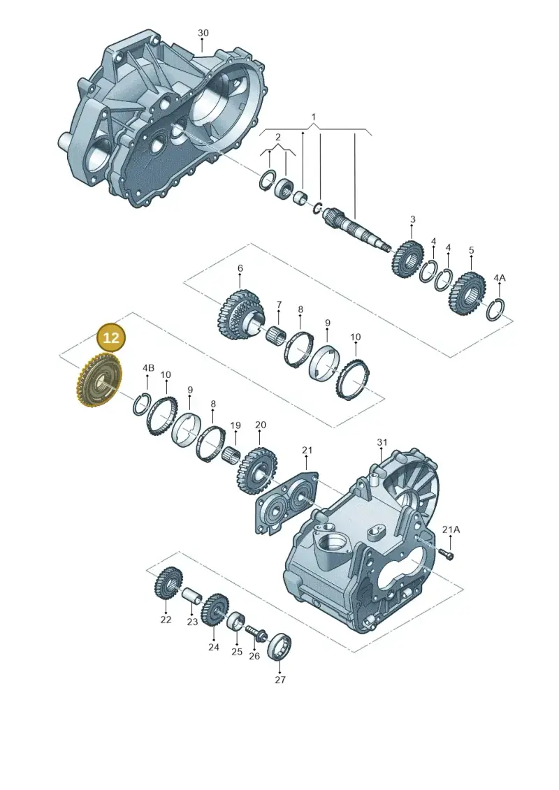 02T311239J — Skoda Octavia (2019-2024) diagram 746311220, position 12