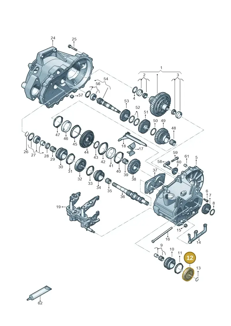 02T311241F — Skoda Fabia (2021-) diagram 827305060, position 12