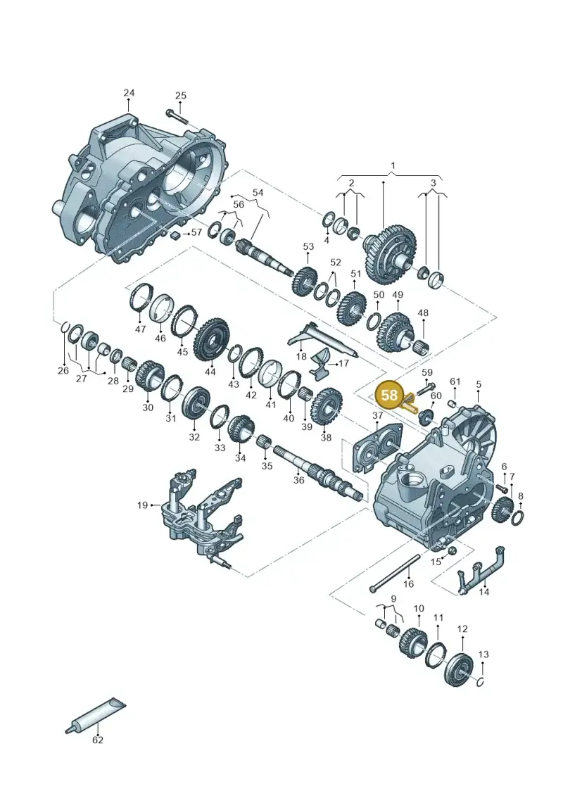 02T311503C — Skoda Fabia (2021-) diagram 827305060, position 58