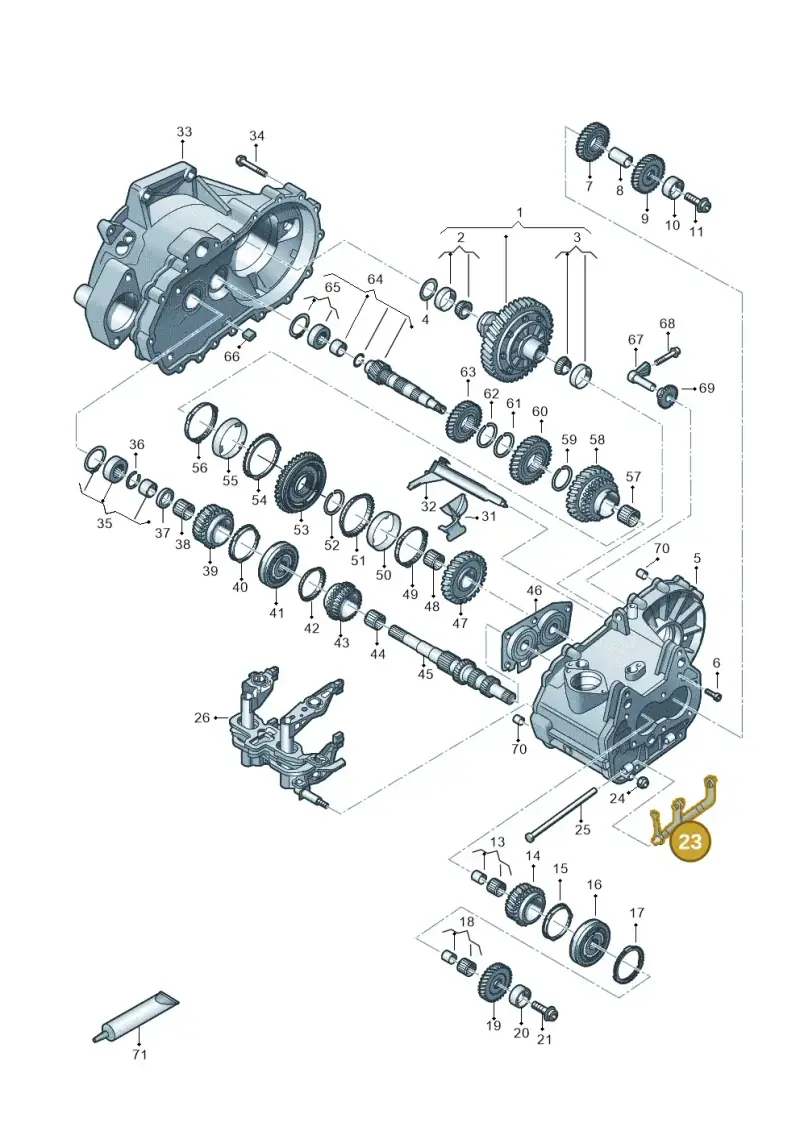 02U311562G — Skoda Kamiq (2019-) diagram 827310030, position 23