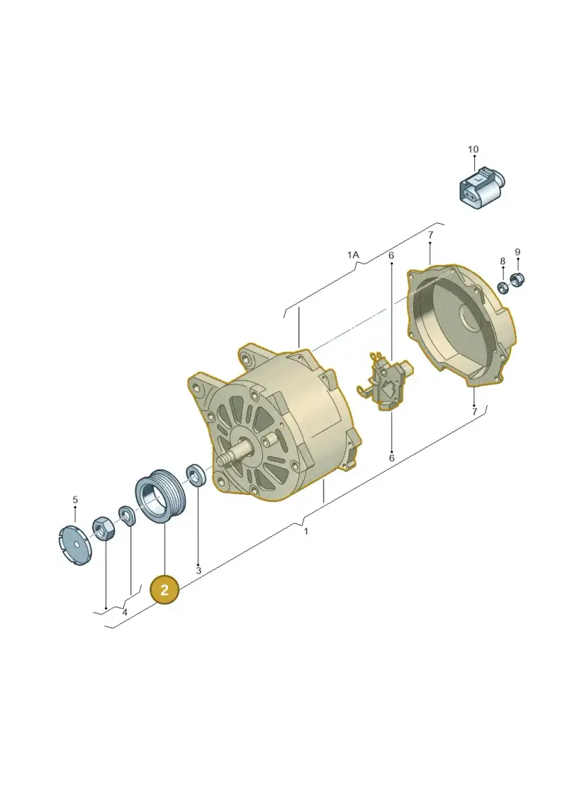 030903119C — Skoda Roomster (2010-2015) diagram 631903000, position 2
