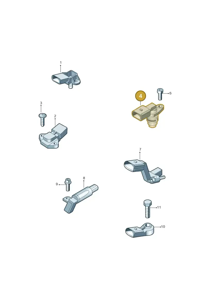 030907601F — Skoda Fabia Jingrui (2008-2014) diagram 744906300, position 4