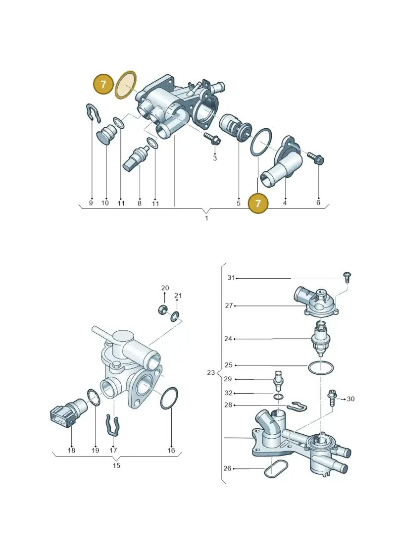 032121119H — Skoda FABIA/COMBI            05> (2004-) diagram 225121750, position 7