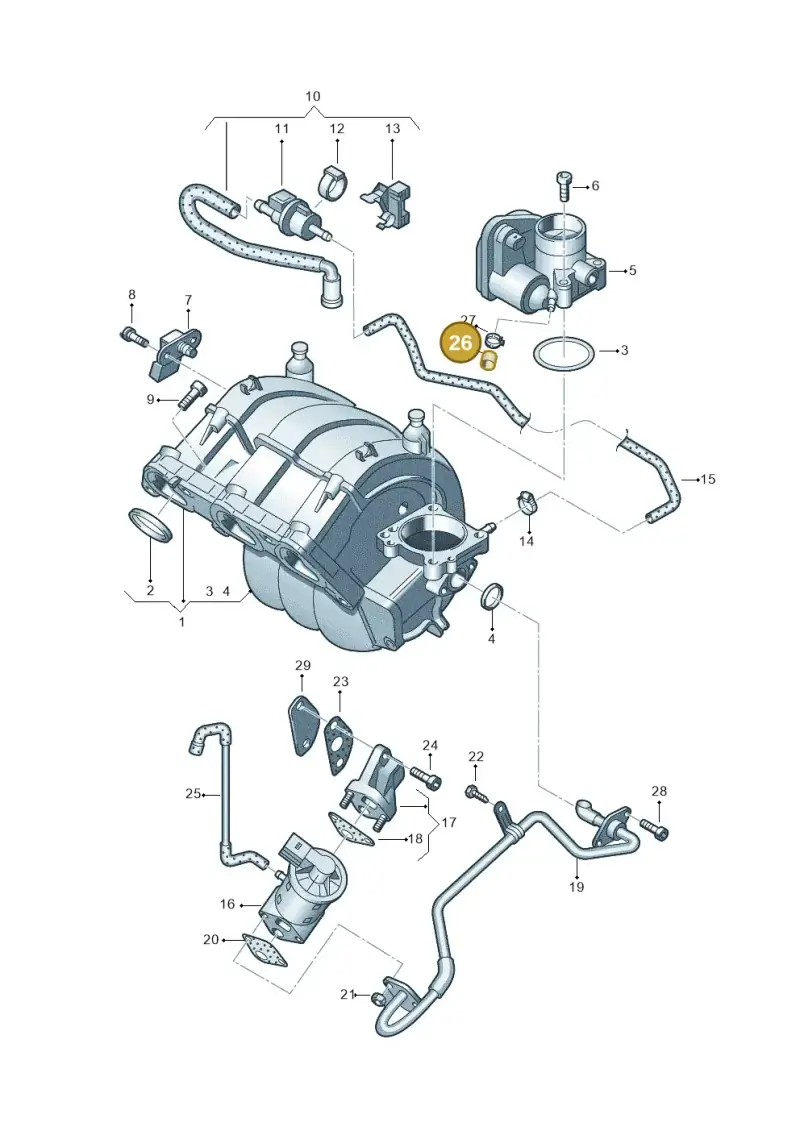 035133335 — Skoda ROOMSTER               06> (2006-) diagram 253133250, position 26
