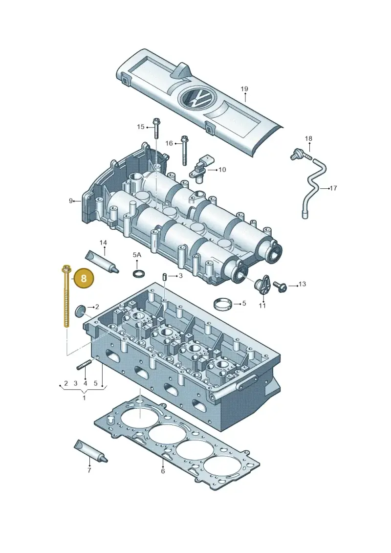 036103384B — Skoda Rapid (2012-2022) diagram 678103400, position 8