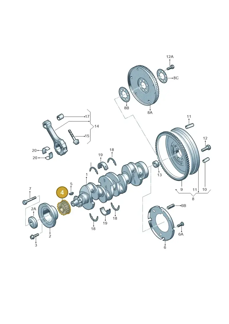 036105263F — Skoda FABIA/COMBI            05> (2004-) diagram 158105050, position 4