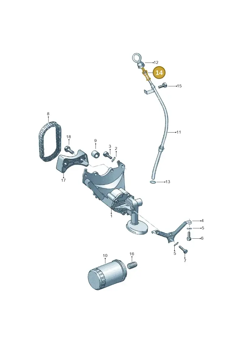 036115636 — Skoda PICK UP (1995-2001) diagram 121115100, position 14