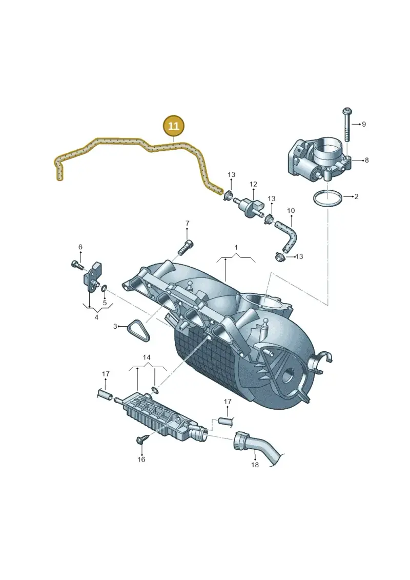 036133518CQ — Skoda Octavia ambiente (2008-2013) diagram 474133050, position 11