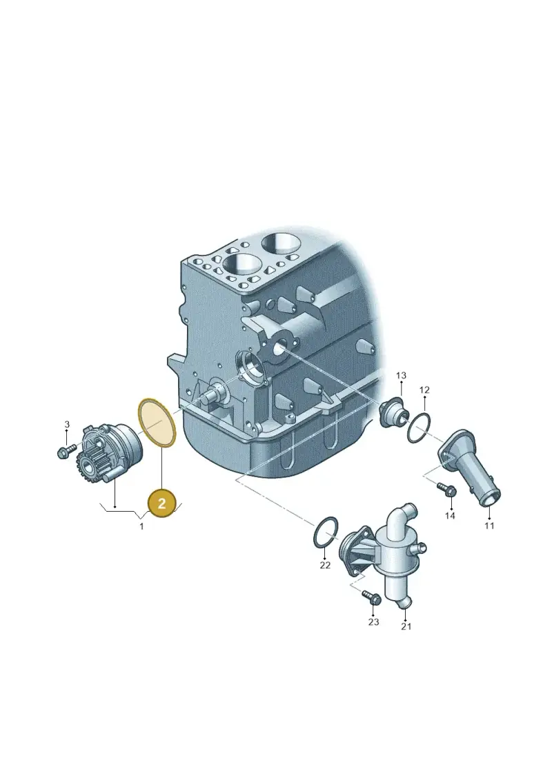 038121119 — Skoda Rapid (2012-2022) diagram 672121050, position 2