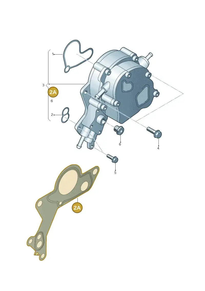 038145215 — Skoda Fabia Ambiente (2009-2013) diagram 194145030, position 2A