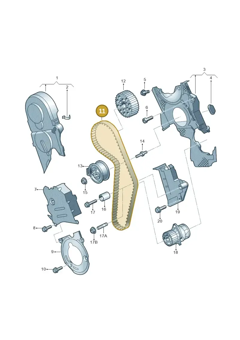038198119 — Skoda SUPERB                 02> (2001-) diagram 195109720, position 11