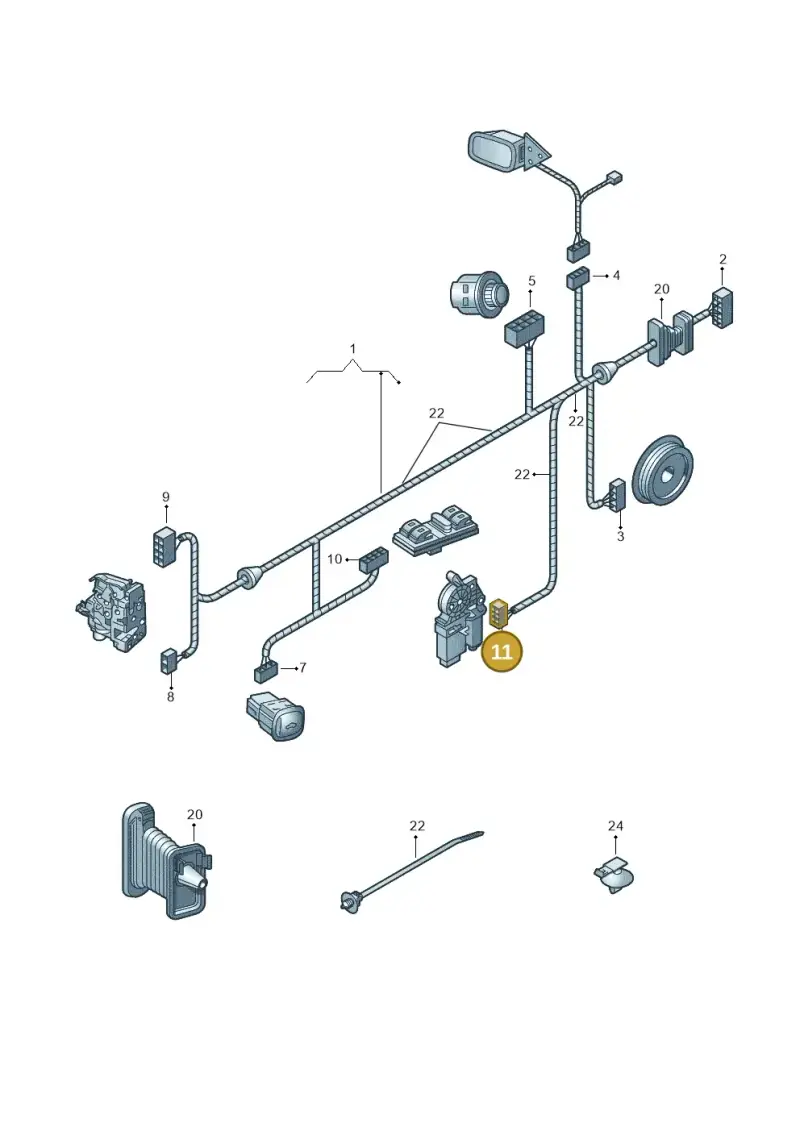 038972702 — Skoda Citigo (2011-2019) diagram 723972330, position 11