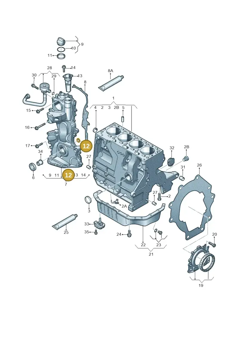 03C109293 — Skoda Yeti (2013-2017) diagram 474103050, position 12