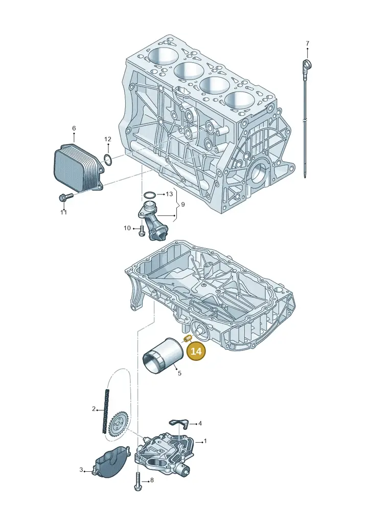03C115721A — Skoda Kodiaq (2024-) diagram 746115030, position 14