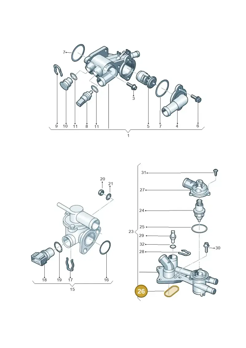 03C121119D — Skoda Roomster (2010-2015) diagram 225121750, position 26