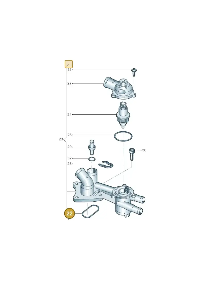 03C121119D — Skoda Rapid (2012-2022) diagram 740121044, position 22