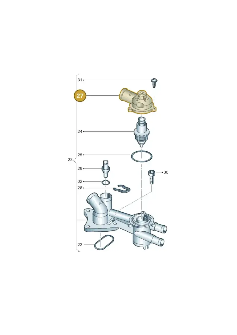 03C121121C — Skoda Rapid (2012-2022) diagram 740121044, position 27