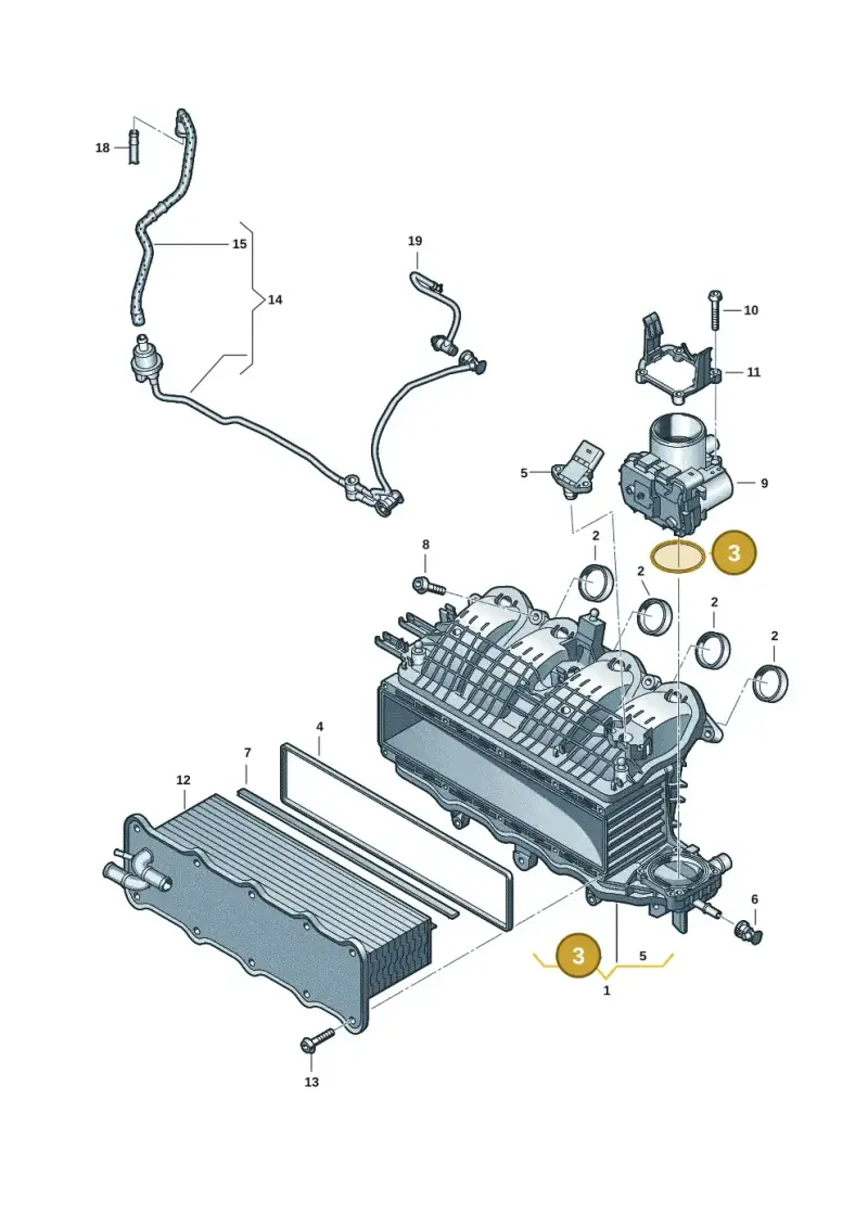 03C133073A — Skoda Kodiaq (2024-) diagram 57x133030, position 3