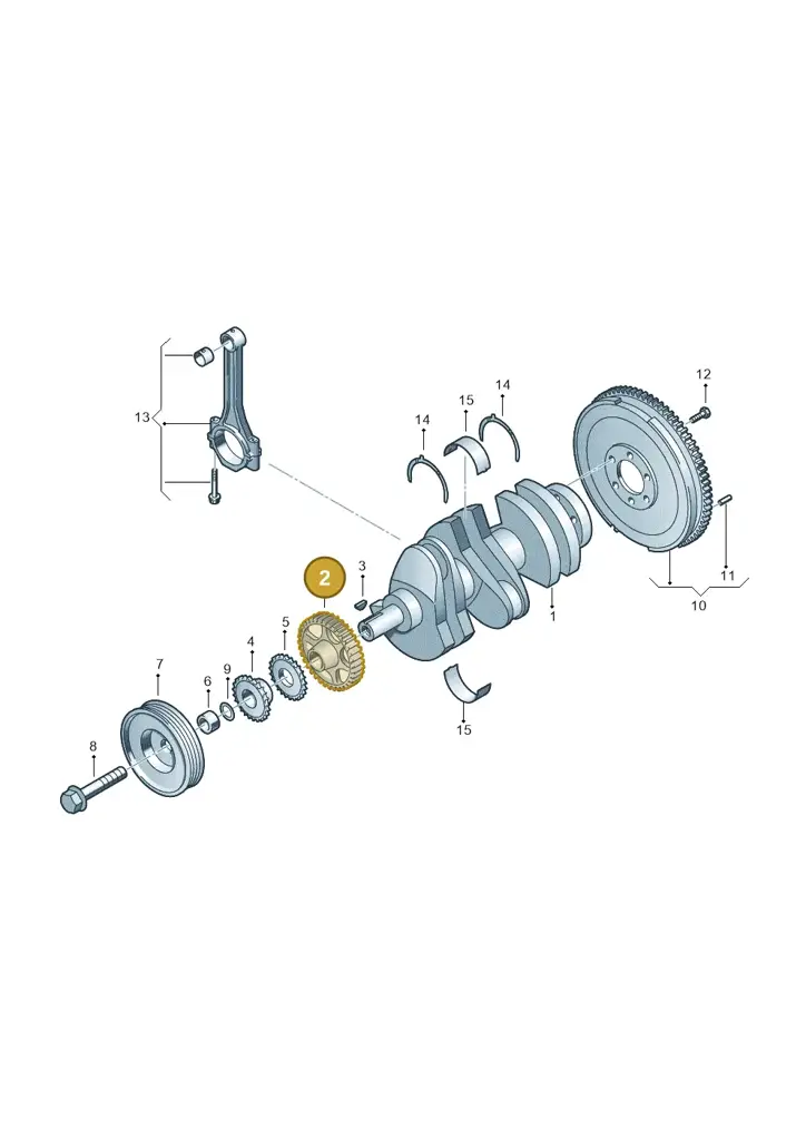 03D103305E — Skoda Rapid (2012-2022) diagram 740105010, position 2