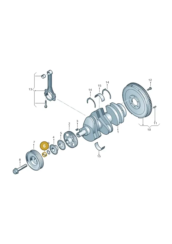 03D105171E — Skoda Rapid (2012-2022) diagram 740105010, position 6