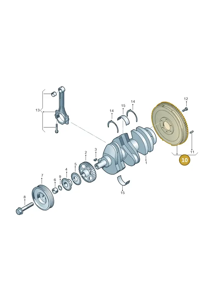 03D105269D — Skoda Rapid (2012-2022) diagram 740105010, position 10