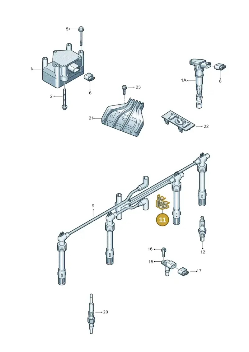 03F905471 — Skoda Rapid (2012-2022) diagram 740905000, position 11
