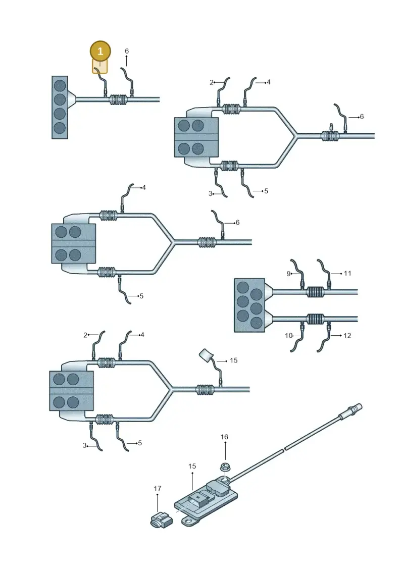 03F906262 — Skoda Yeti (2013-2017) diagram 419906100, position 1