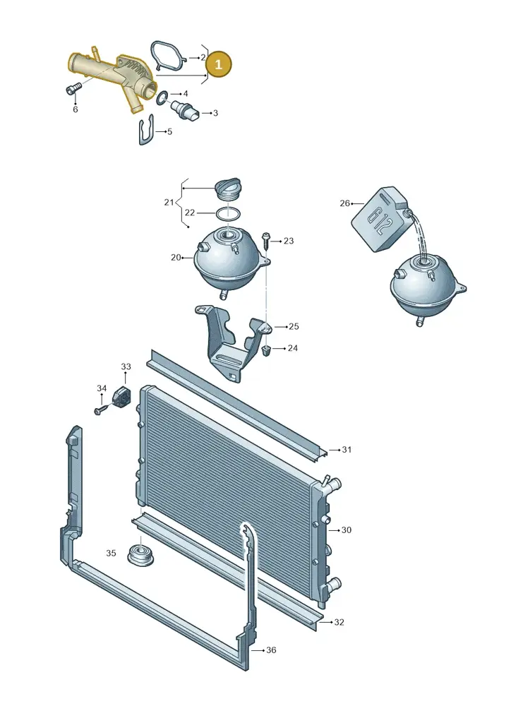 03L121132F — Skoda Rapid (2012-2022) diagram 672121850, position 1